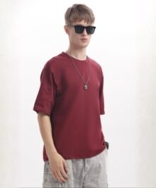 Cotton T-Shirt Drop Shoulder