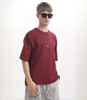 Cotton T-Shirt Drop Shoulder