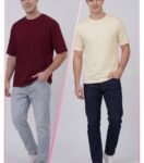 ESSENTIAL ELITE TEES (CREAM & BLACK)