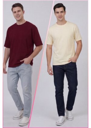 ESSENTIAL ELITE TEES (CREAM & BLACK)