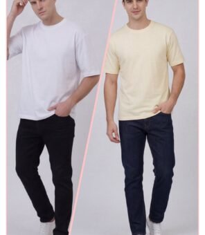 ESSENTIAL ELITE TEES (WHITE &CREAM)