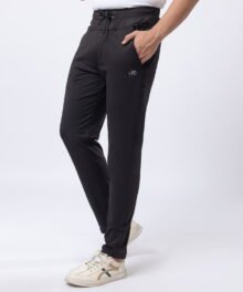 SPORTY STRETCHABLE TRACK-PANTS
