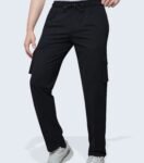 COTTON CARGO CHECK PANTS