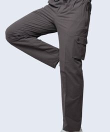 COTTON CHECK CARGO PANTS