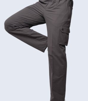 COTTON CHECK CARGO PANTS