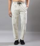 COTTON PRINT TRACKPANT STRAIGHT FIT