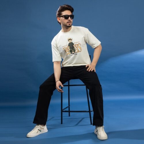 CARTOON MAN OVERSIZED TEES