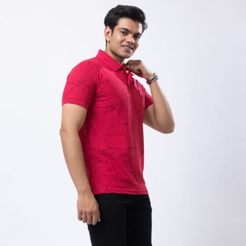 MARS WEB POLO T-SHIRT
