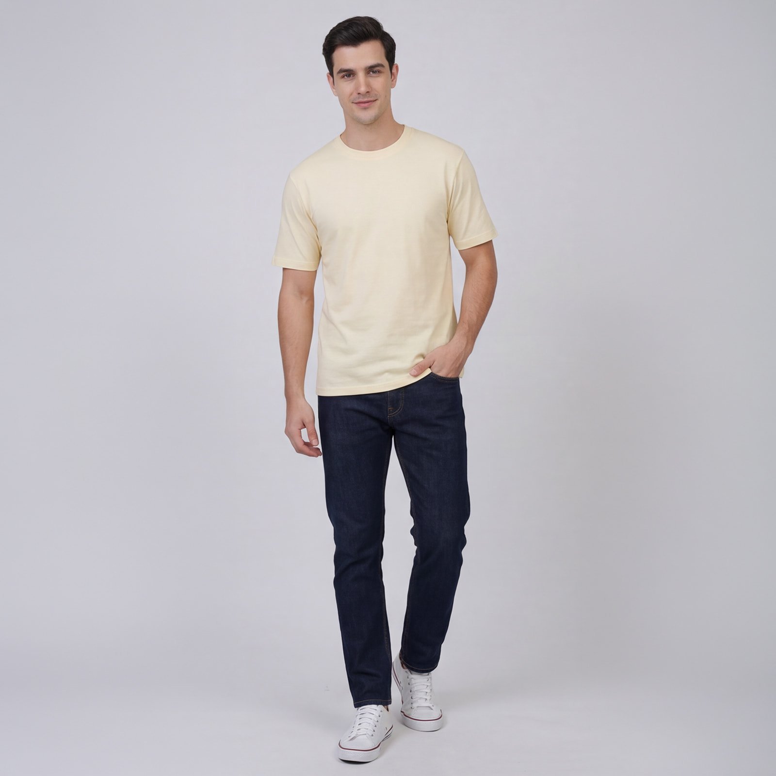 ESSENTIAL ELITE TEES (WHITE &CREAM) - Image 11